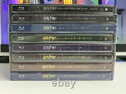 HARRY POTTER Complete 8 Steelbook 16 Blu-ray Collection Import