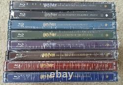 HARRY POTTER Complete 8 Steelbook 16 Blu-ray Collection Import PLS READ DEFECTS