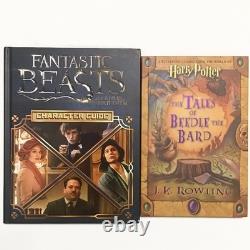 HARRY POTTER Complete Book Set 1-7 HC First American Ed. Beasts Beedle Bard