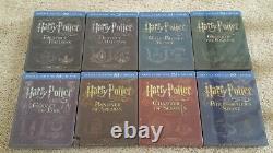 HARRY POTTER Complete EMBOSSED Steelbook Collection 16-disc Blu-ray all 8 movies