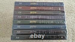 HARRY POTTER Complete EMBOSSED Steelbook Collection 16-disc Blu-ray all 8 movies