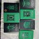 Harry Potter Complete Hardcover Green Slytherin Book Set 1-7 With Dustjackets