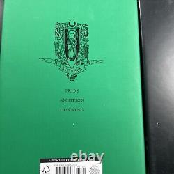 HARRY POTTER Complete HARDCOVER Green Slytherin Book Set 1-7 with Dustjackets