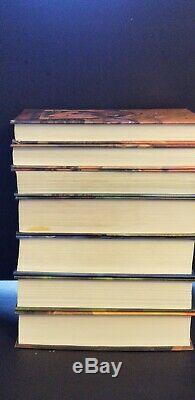 HARRY POTTER Complete Hardcover Books Set 1-7 1st Edition American Read Desc