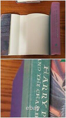 HARRY POTTER Complete Hardcover Set First Editions (1st prints except book 1)