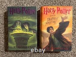 HARRY POTTER Complete Lot of 14 Set HARDCOVER books Tales Beedle Fantastic More