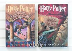 HARRY POTTER Complete Lot of 7 (#1-7) Set HARDCOVER First American Edition Books