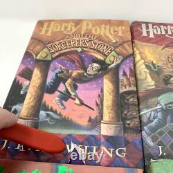 HARRY POTTER Complete Lot of 7 (#1-7) Set HARDCOVER Some First American Edition