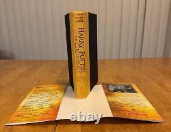 HARRY POTTER Complete Lot of 8 (1-7 +) Set Series HARDCOVER First Edition Books