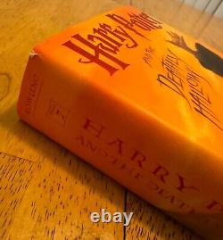 HARRY POTTER Complete Lot of 8 (1-7 +) Set Series HARDCOVER First Edition Books