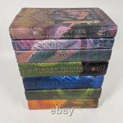 HARRY POTTER Complete Set 1 2 3 4 5 6 7 JK Rowling First American Edition HC DJ