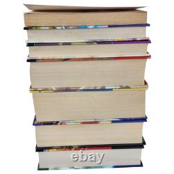 HARRY POTTER Complete Set 1-7 Bloomsbury 6 Hardcovers 4x FIRST EDITION OWL ERROR