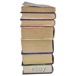 HARRY POTTER Complete Set 1-7 Bloomsbury 6 Hardcovers 4x FIRST EDITION OWL ERROR