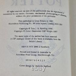 HARRY POTTER Complete Set 1-7 Bloomsbury 6 Hardcovers 4x FIRST EDITION OWL ERROR