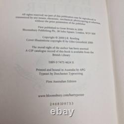HARRY POTTER Complete Set 1-7 Bloomsbury 6 Hardcovers 4x FIRST EDITION OWL ERROR