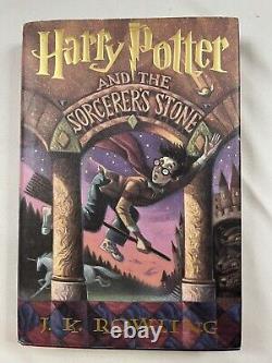 HARRY POTTER Complete Set 1-8 1st Ed 5-8 Are First Print Hardcovers Plus Extras