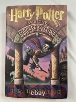 HARRY POTTER Complete Set 1-8 1st Ed 5-8 Are First Print Hardcovers Plus Extras