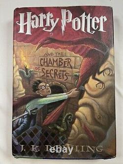 HARRY POTTER Complete Set 1-8 1st Ed 5-8 Are First Print Hardcovers Plus Extras