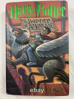 HARRY POTTER Complete Set 1-8 1st Ed 5-8 Are First Print Hardcovers Plus Extras