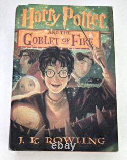 HARRY POTTER Complete Set 1-8 1st Ed Hardcovers 4 1st Print JK Rowling + Cards