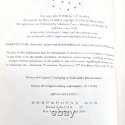 HARRY POTTER Complete Set 1-8 1st Ed Hardcovers 4 1st Print JK Rowling + Cards