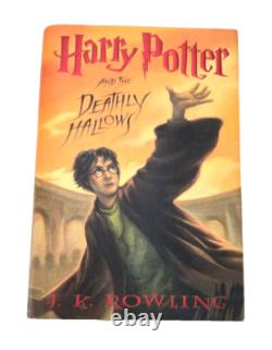 HARRY POTTER Complete Set 1-8 1st Ed Hardcovers 4 1st Print JK Rowling + Cards