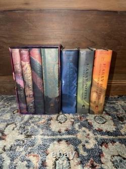 HARRY POTTER Complete Set Hardcover Books 1-7 FIRST EDITIONS J. K. Rowling USA