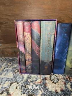 HARRY POTTER Complete Set Hardcover Books 1-7 FIRST EDITIONS J. K. Rowling USA