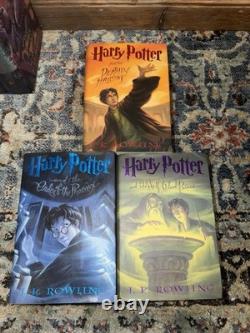 HARRY POTTER Complete Set Hardcover Books 1-7 FIRST EDITIONS J. K. Rowling USA
