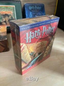 HARRY POTTER Complete Set Years 1-7 by J. K Rowling Audio Books on CDs Some New