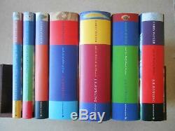 HARRY POTTER Complete Set of 7 Bks 2 1st Eds All Hardbacks Bloomsbury
