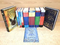 HARRY POTTER Complete Set of 7 books 3 1st Edition Hardbacks Bloomsbury bundle