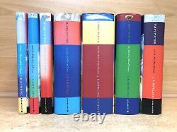 HARRY POTTER Complete Set of 7 books 3 1st Edition Hardbacks Bloomsbury bundle