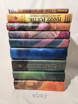 HARRY POTTER HARDCOVER BOOKS 1st Edition COMPLETE SET 1-7 SERIES CURSED CHILD