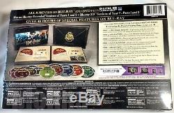 HARRY POTTER HOGWARTS COLLECTION Brand New 31-disc Blu-Ray DVD Complete 8 Movies