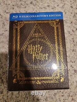 HARRY POTTER Leather Digibook 8-disc Blu-ray Complete Magical Collection Giftset