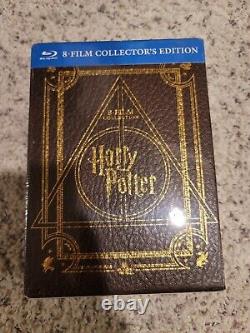 HARRY POTTER Leather Digibook 8-disc Blu-ray Complete Magical Collection Giftset