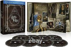 HARRY POTTER Leather Digibook 8-disc Blu-ray Complete Magical Collection Giftset