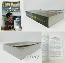 HARRY POTTER Lot de 8 livres francais J. K. Rowling Set Serie complete