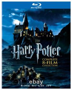 HARRY POTTER THE COMPLETE 8-FILM COLLECTION (8PC) Blu-Ray NEW