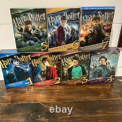 HARRY POTTER Ultimate Edition DVD Complete Set Years 1-6 + Blu Ray Year 7