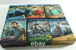 HARRY POTTER Ultimate Edition DVD Set Years 1-6 + Blu Ray Deathly Hallows 1 & 2