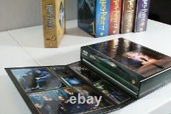 HARRY POTTER Ultimate Edition DVD Set Years 1-6 + Blu Ray Deathly Hallows 1 & 2