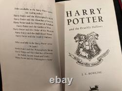 HARRY POTTER and the Deathly Hallows J. K. ROWLING FIRST EDITION