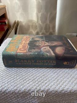 HARRY POTTER and the Goblet of Fire by J. K. Rowling 1st Edition 2000 USA