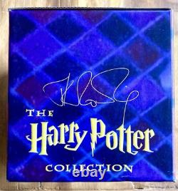 HARRY POTTER by J. K. ROWLING BOOKS 1-4 COMPLETE BOX SET with SLIPCASE NEAR FINE