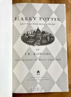 HARRY POTTER by J. K. ROWLING BOOKS 1-4 COMPLETE BOX SET with SLIPCASE NEAR FINE