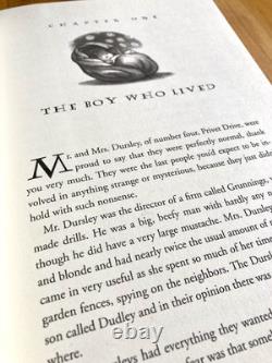 HARRY POTTER by J. K. ROWLING BOOKS 1-4 COMPLETE BOX SET with SLIPCASE NEAR FINE