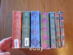 HARRY POTTER by J. K. ROWLING COMPLETE SERIES SET OF 7 PAPERBACKS 1 2 3 4 5 6 7