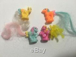HUGE LOT Vintage MLP Petite Ponies Complete sets, Palace, Carousel, and more